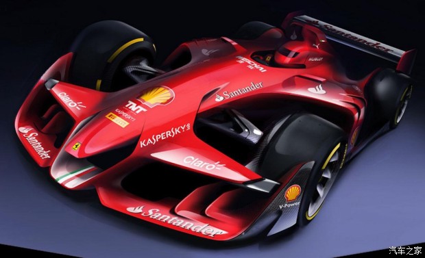 预见未来 法拉利展示未来F1赛车概念图