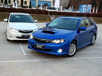 试驾09款斯巴鲁翼豹三厢版