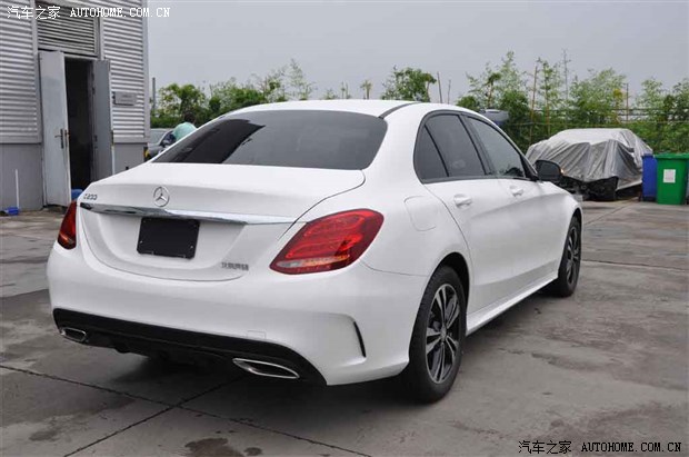 原汁原味标准轴距版奔驰c200到店实拍